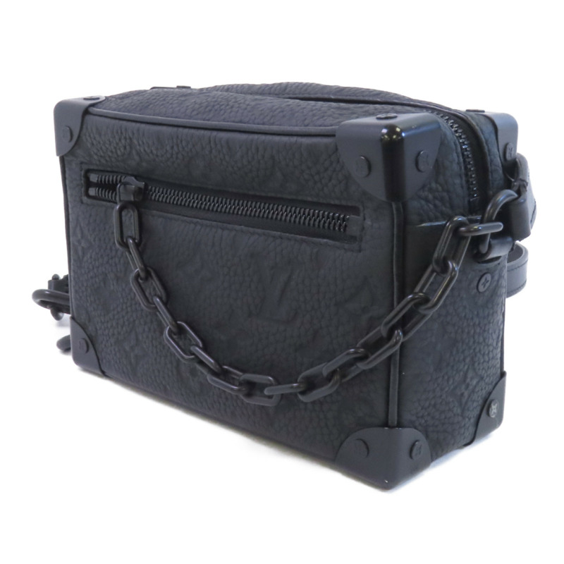 LOUIS VUITTON Monogram Taurillon Mini Soft Trun肩背袋-2