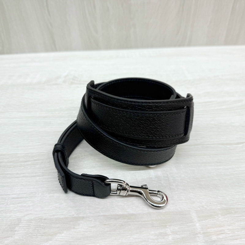 GUCCI黑灰老花拼黑色牛皮手提肩背公事包795461-15