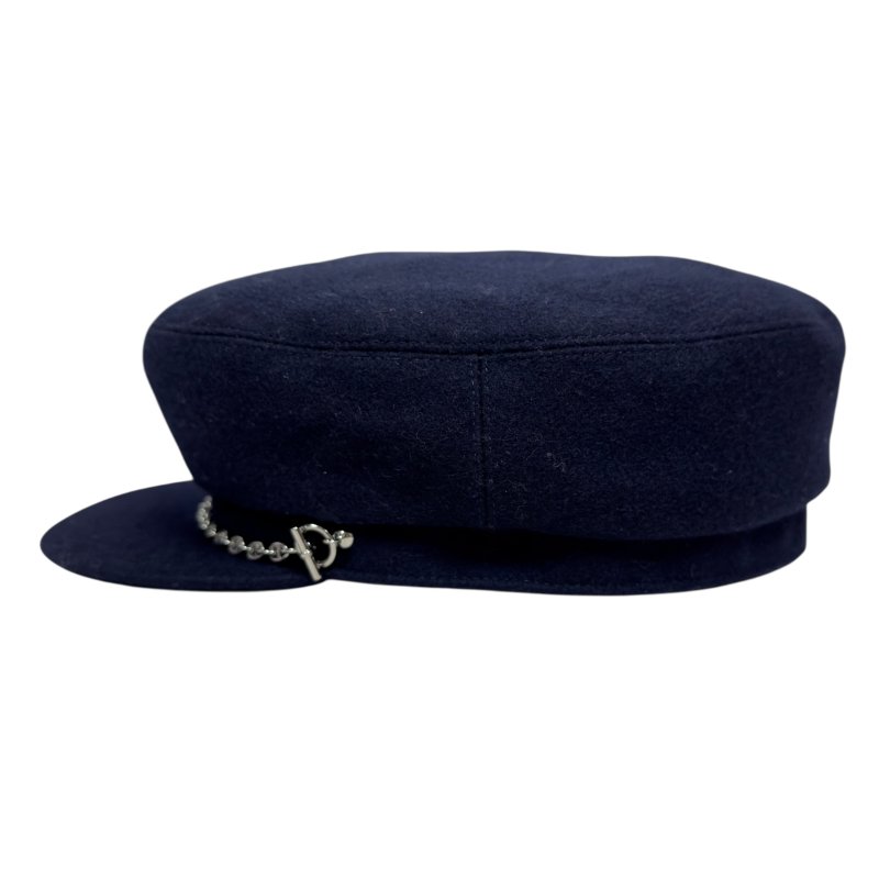 HERMES Belle-Ile Chaîne d'Ancre 豬鼻子🐽 純羊絨 報童帽-3