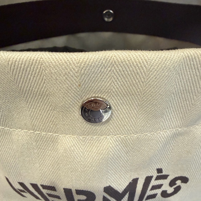 Hermes 帆布水桶包-26
