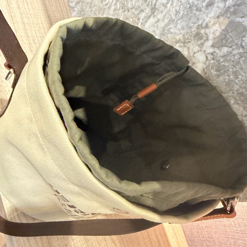 Hermes 帆布水桶包-33