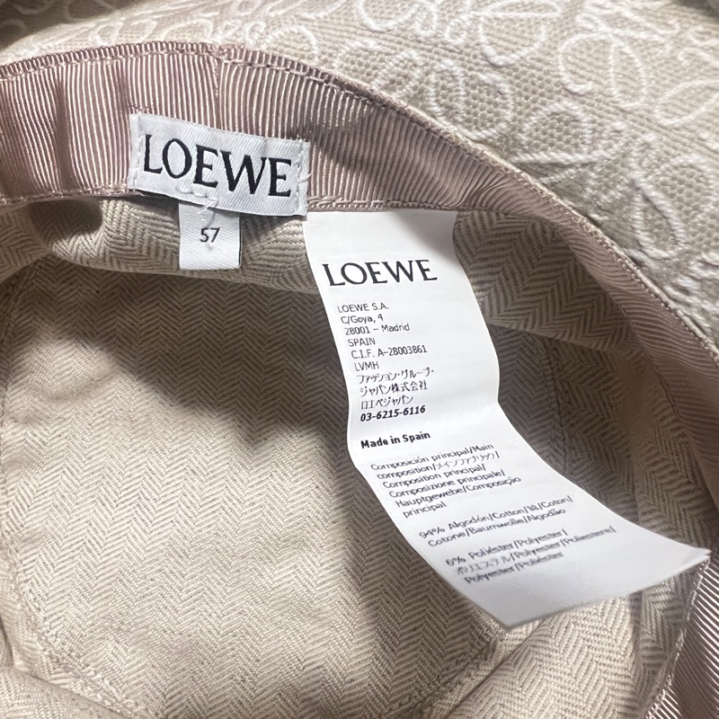 Loewe Anagram Bucket Hat-6