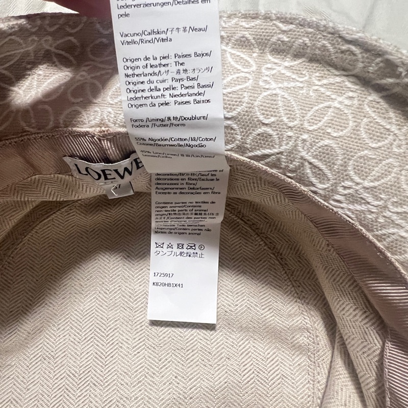 Loewe Anagram Bucket Hat-8
