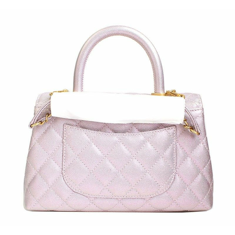 【包稅】CHANEL Coco Handle 珍珠彩虹小號手提包與斜背包-2