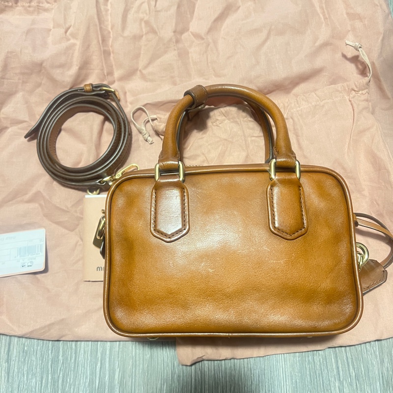 Miu Miu Arcadie Leather Bag-1