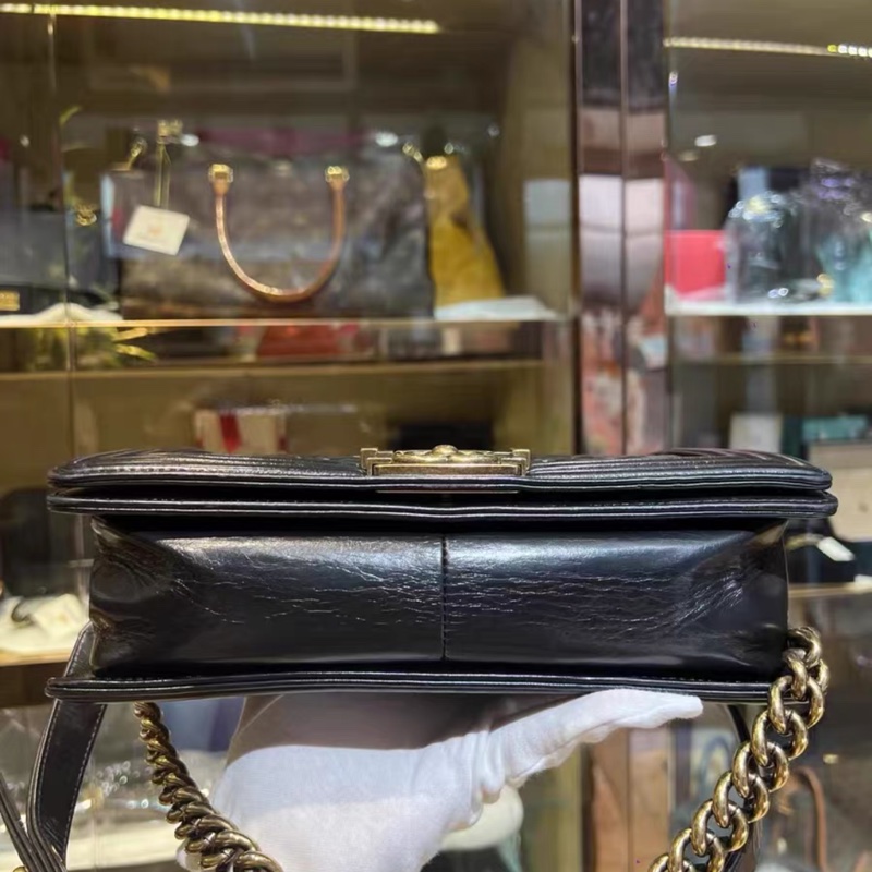 大全配🈶購證❤️ 香奈兒 #黑金 #leboy #boy25-4