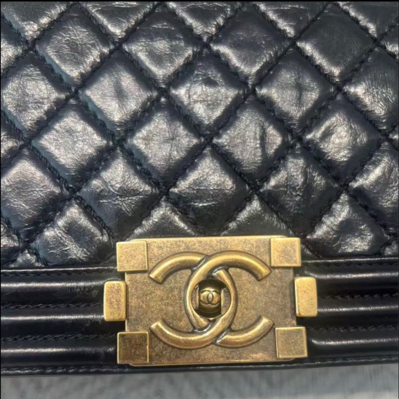 大全配🈶購證❤️ 香奈兒 #黑金 #leboy #boy25-17