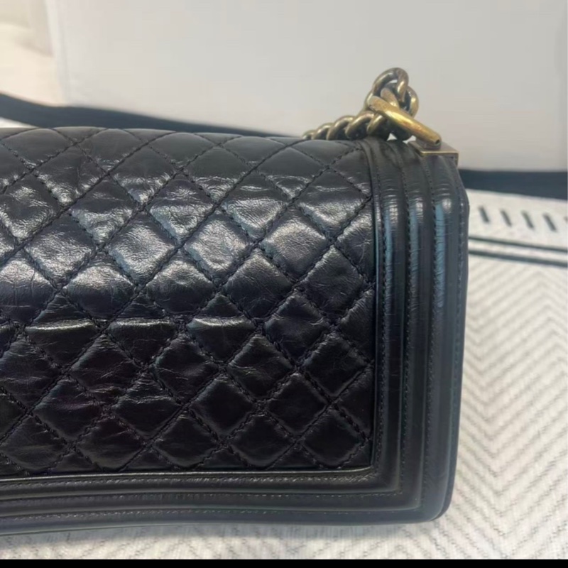 大全配🈶購證❤️ 香奈兒 #黑金 #leboy #boy25-19