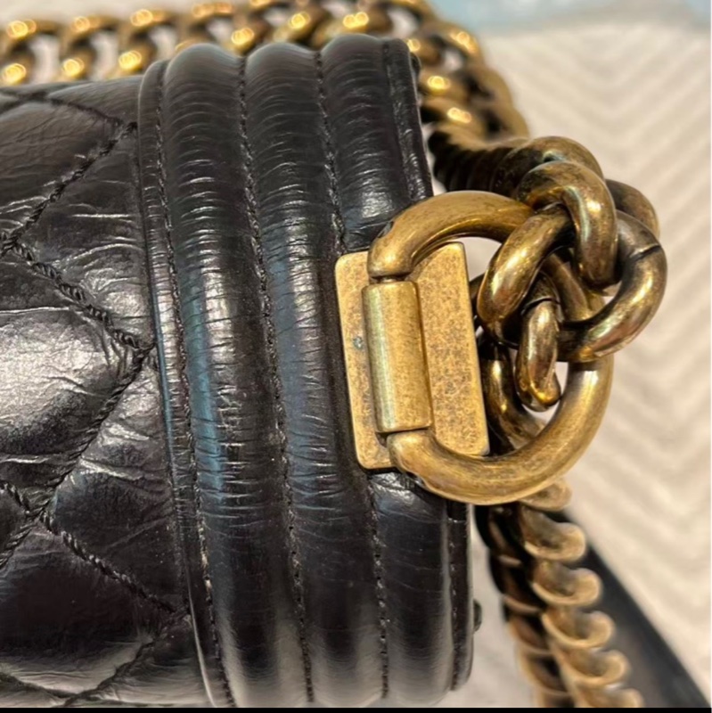 大全配🈶購證❤️ 香奈兒 #黑金 #leboy #boy25-23