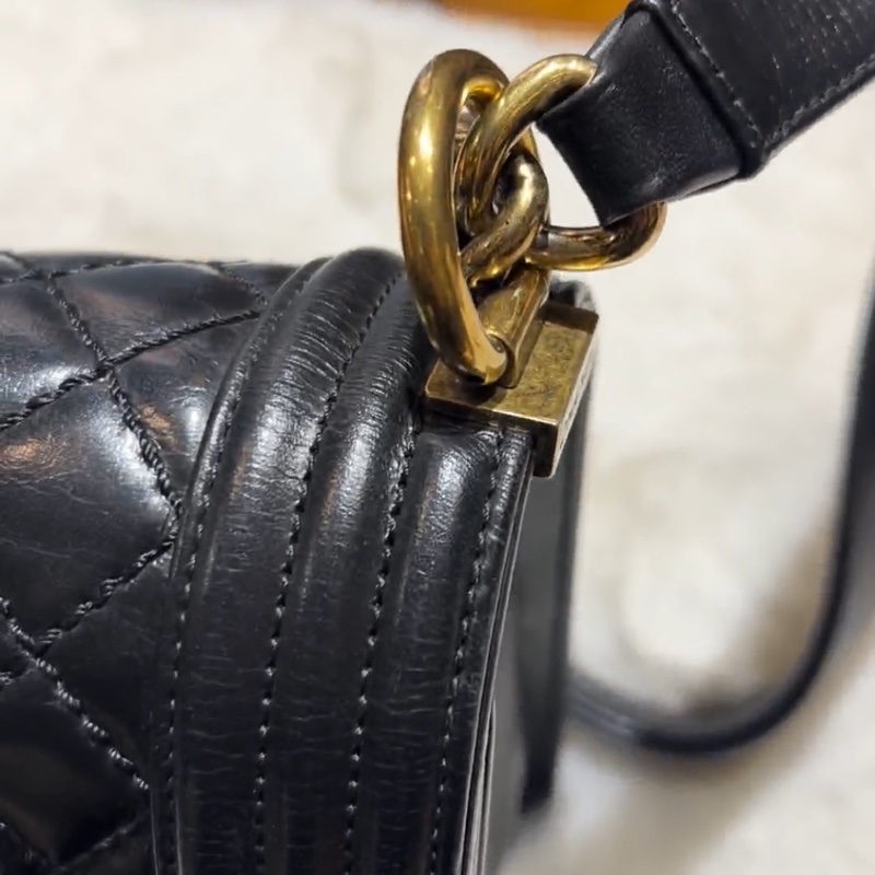 大全配🈶購證❤️ 香奈兒 #黑金 #leboy #boy25-32