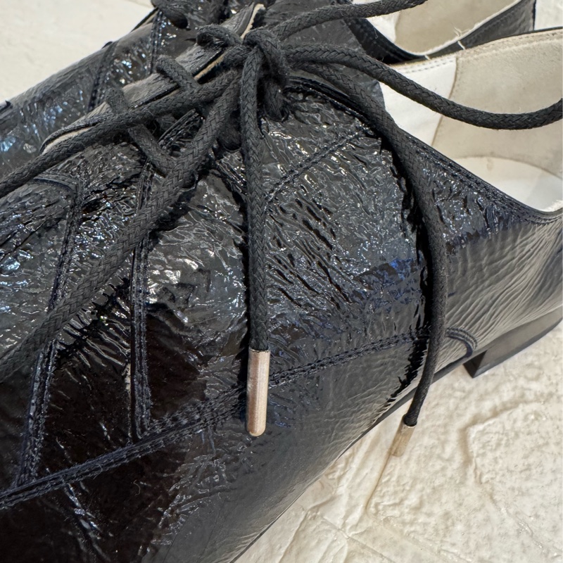 新年大特價✨✨chanel黑漆皮尖頭皮鞋👞-28