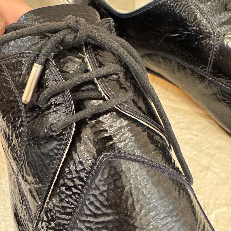 新年大特價✨✨chanel黑漆皮尖頭皮鞋👞-29