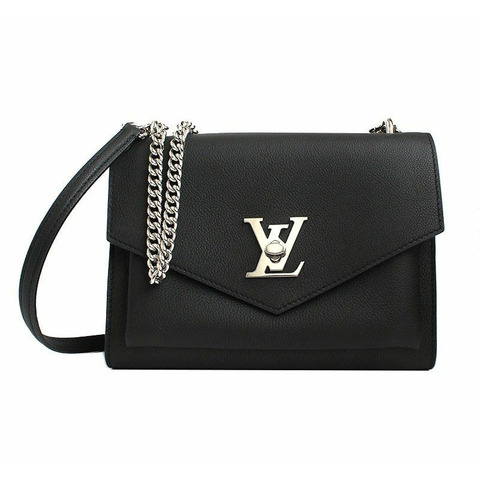 LOUIS VUITTON 黑色鍍銀 Myrakmi 肩斜背包