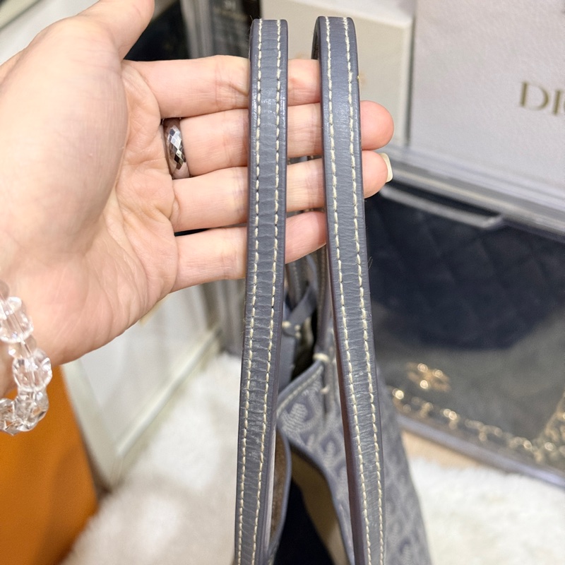 年前出清隨便賣 灰色Goyard托特包 可肩背-22