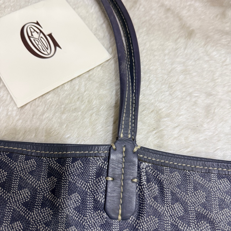 年前出清隨便賣 灰色Goyard托特包 可肩背-35