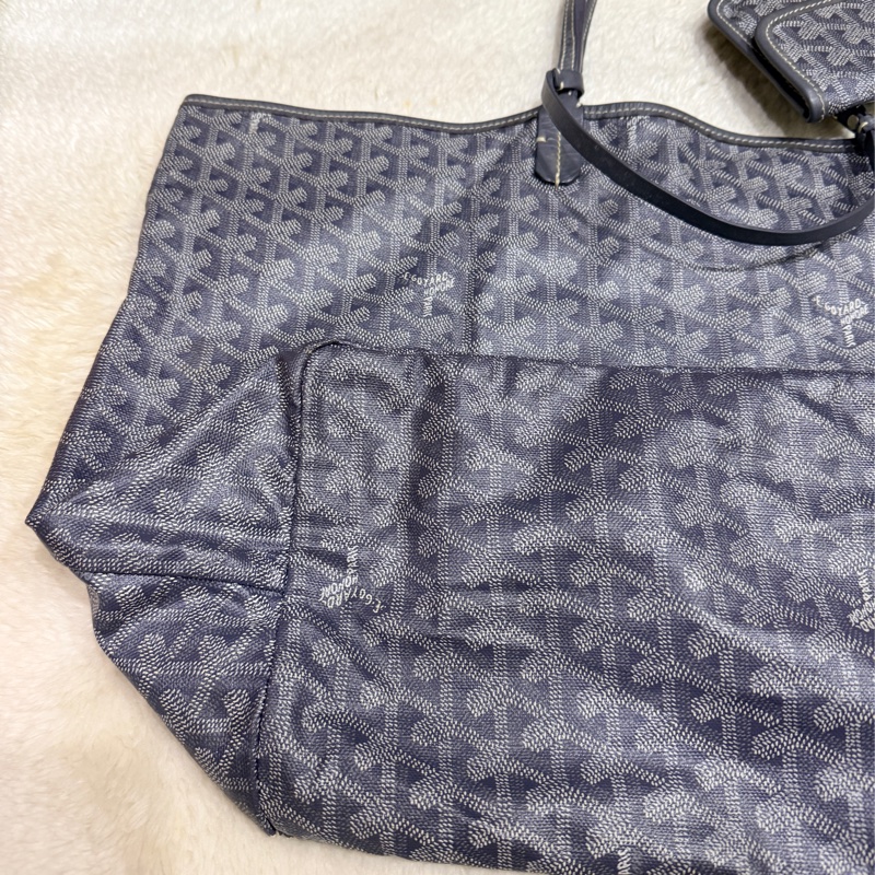 年前出清隨便賣 灰色Goyard托特包 可肩背-38