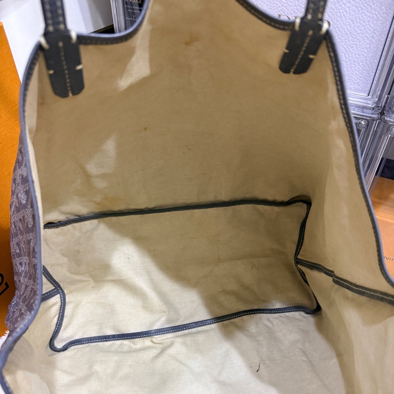 年前出清隨便賣 灰色Goyard托特包 可肩背-57