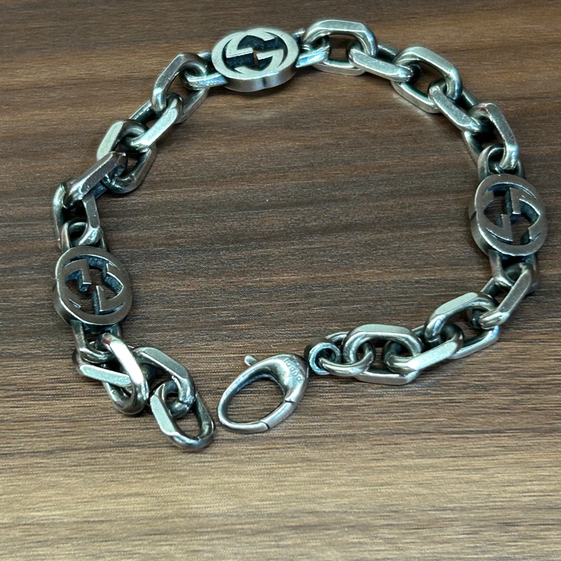 情人節💘提前準備 Gucci Interlocking手鏈-3