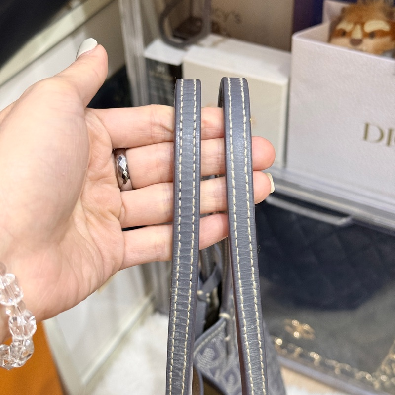 年前出清隨便賣 灰色Goyard托特包 可肩背-14