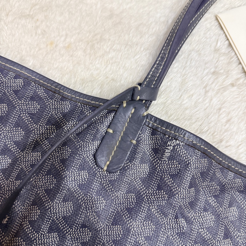 年前出清隨便賣 灰色Goyard托特包 可肩背-24