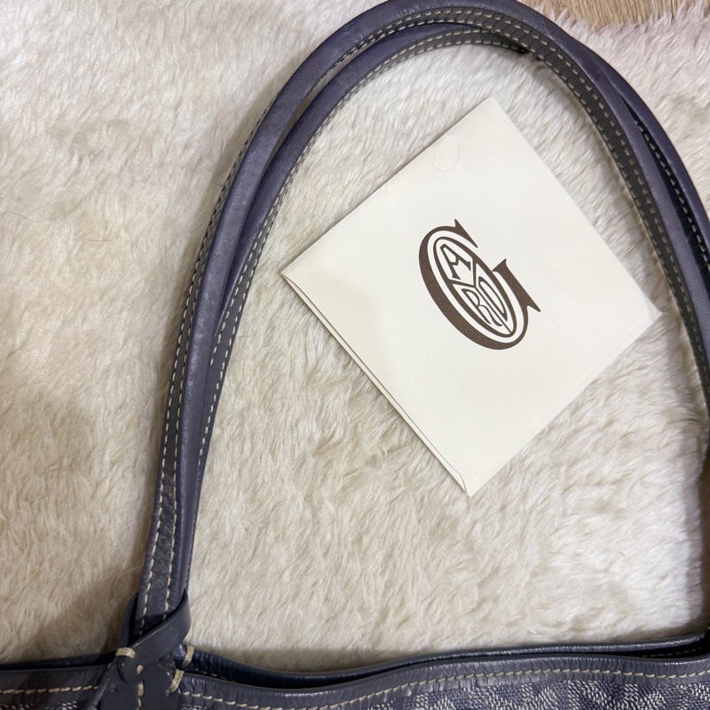 年前出清隨便賣 灰色Goyard托特包 可肩背-25