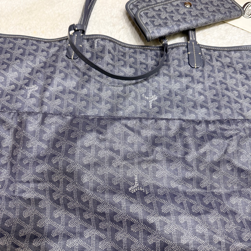 年前出清隨便賣 灰色Goyard托特包 可肩背-29