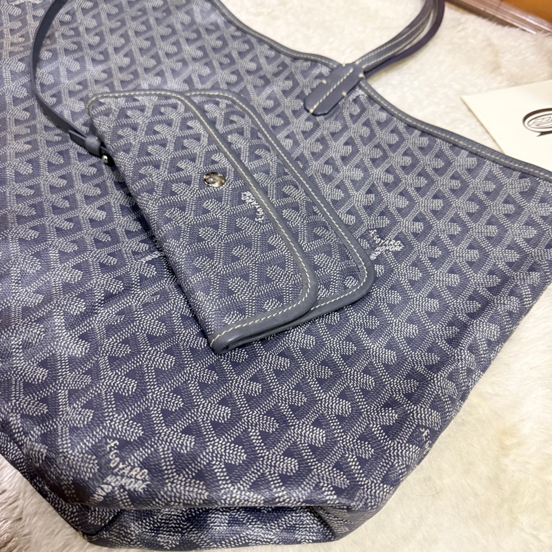 年前出清隨便賣 灰色Goyard托特包 可肩背-33