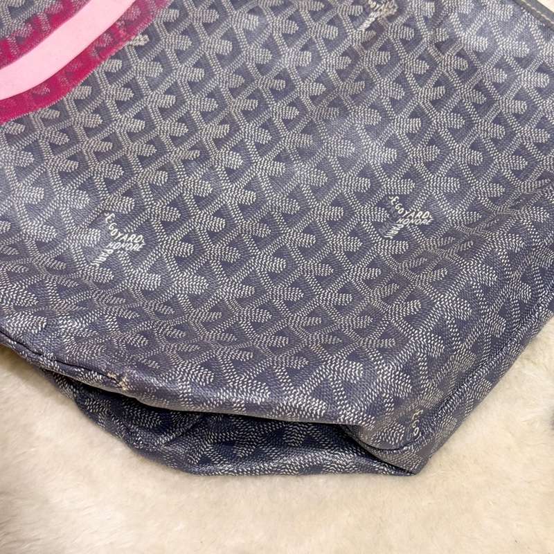 年前出清隨便賣 灰色Goyard托特包 可肩背-37