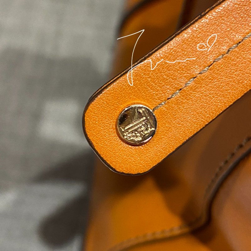 TOD'S 手提包/付肩帶/雙拉鍊D Bag/經典橘-9