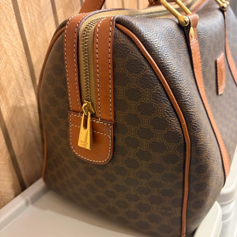 Celine Vintage Boston 波士頓手提袋-6