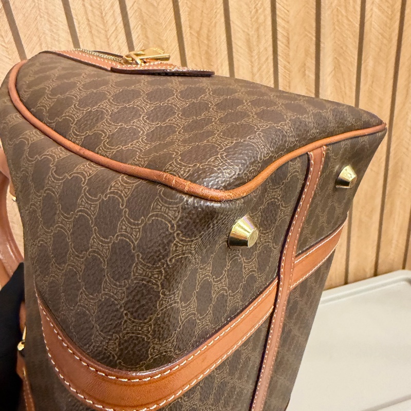 Celine Vintage Boston 波士頓手提袋-11