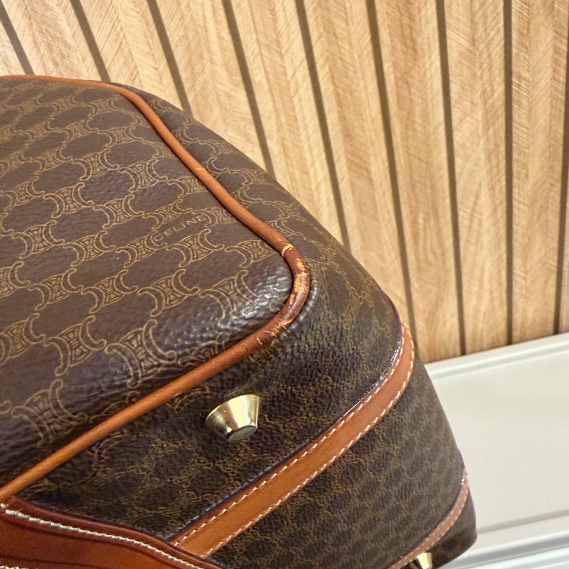 Celine Vintage Boston 波士頓手提袋-12