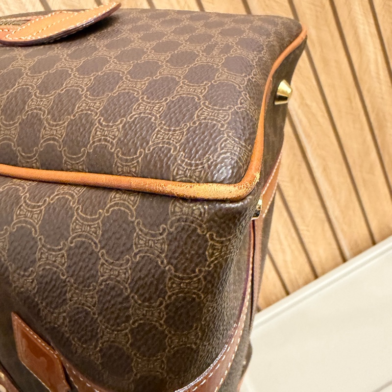 Celine Vintage Boston 波士頓手提袋-14