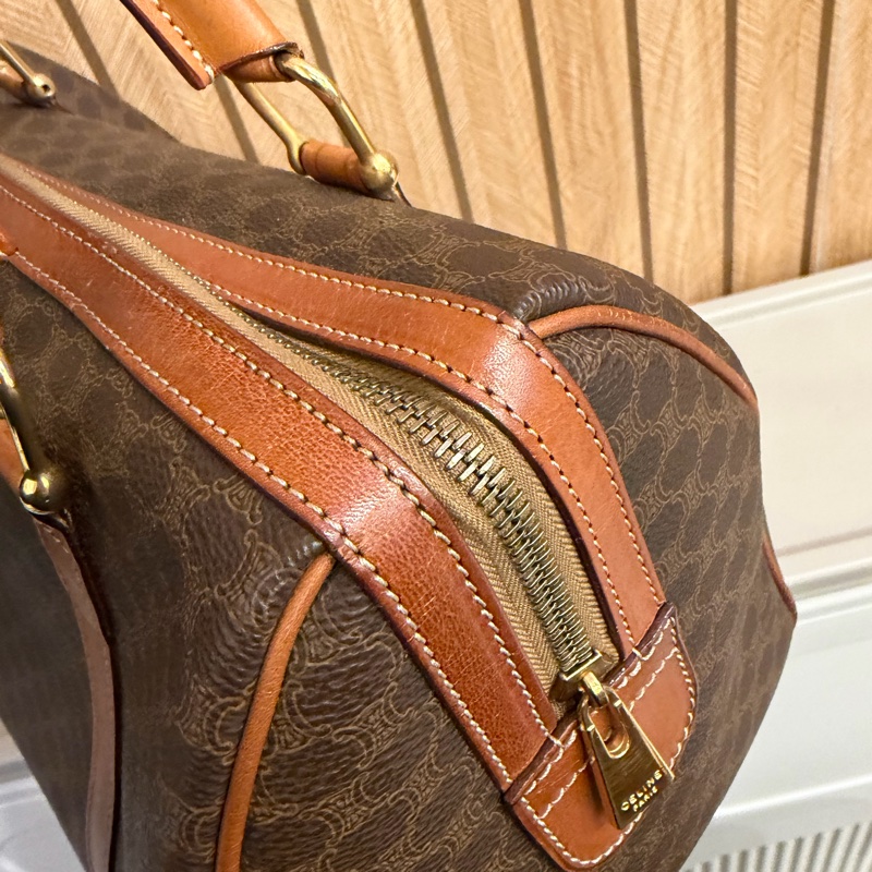 Celine Vintage Boston 波士頓手提袋-16