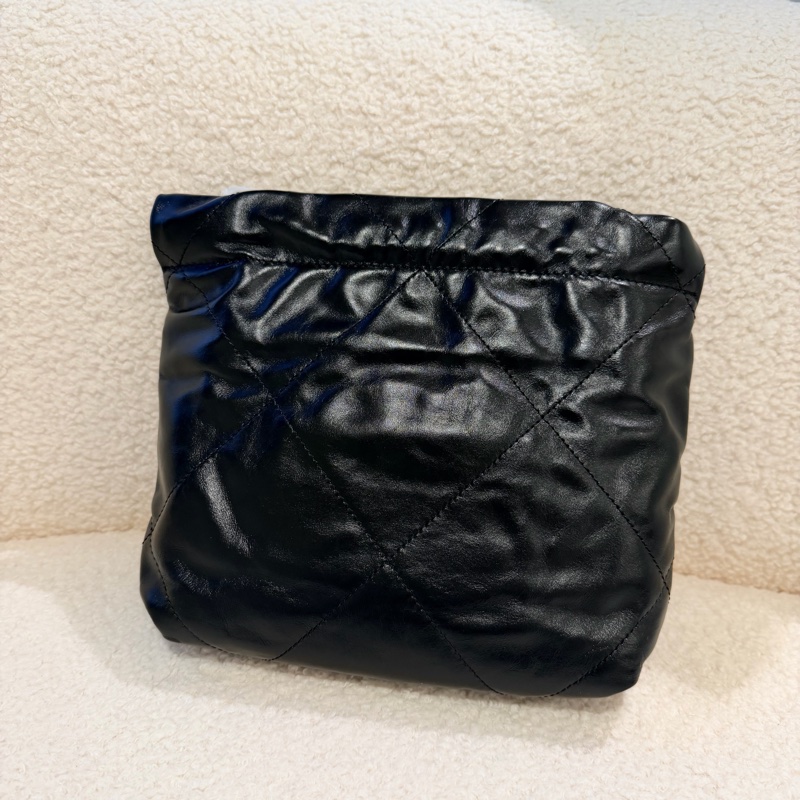 Chanel mini 22bag 黑金-1