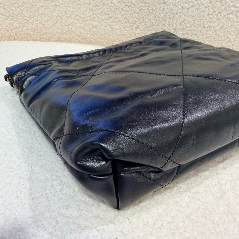 Chanel mini 22bag 黑金-2