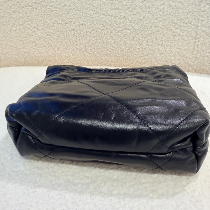 Chanel mini 22bag 黑金-4