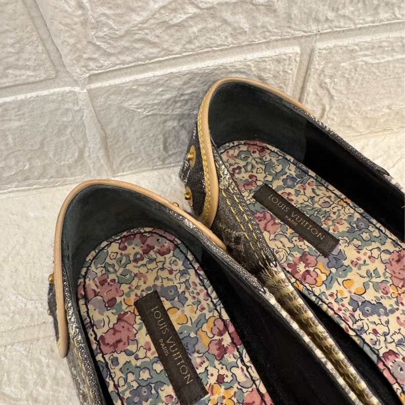 LV單寧花底娃娃鞋 38號-9
