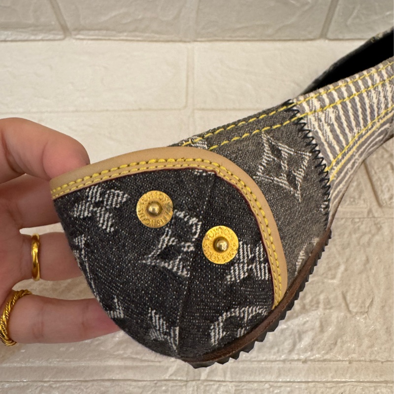 LV單寧花底娃娃鞋 38號-13