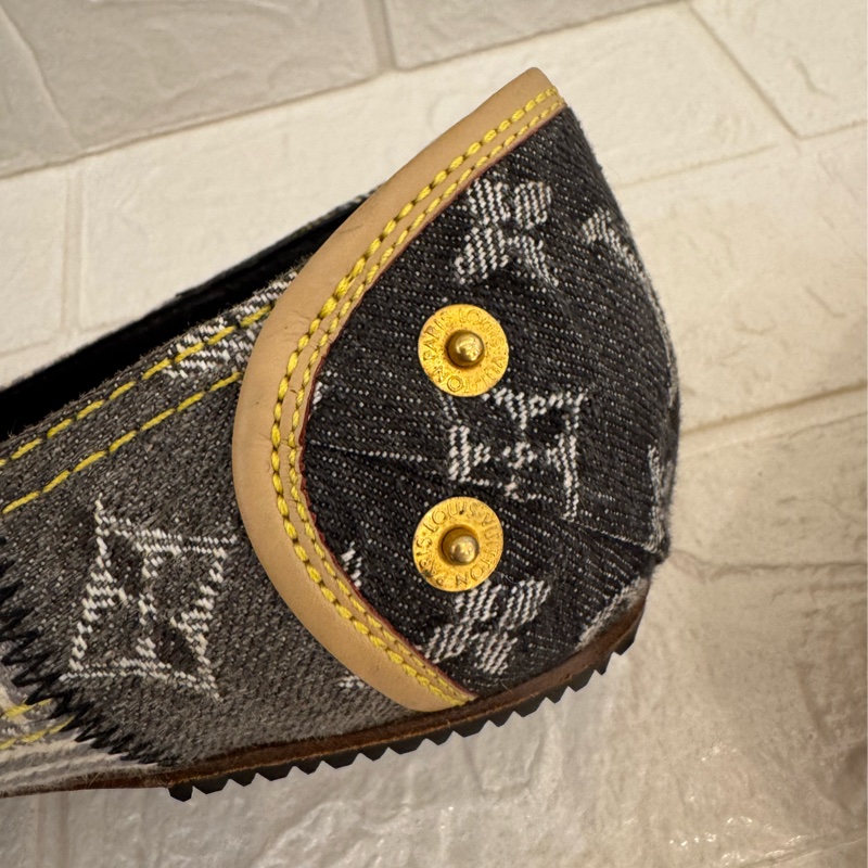 LV單寧花底娃娃鞋 38號-14