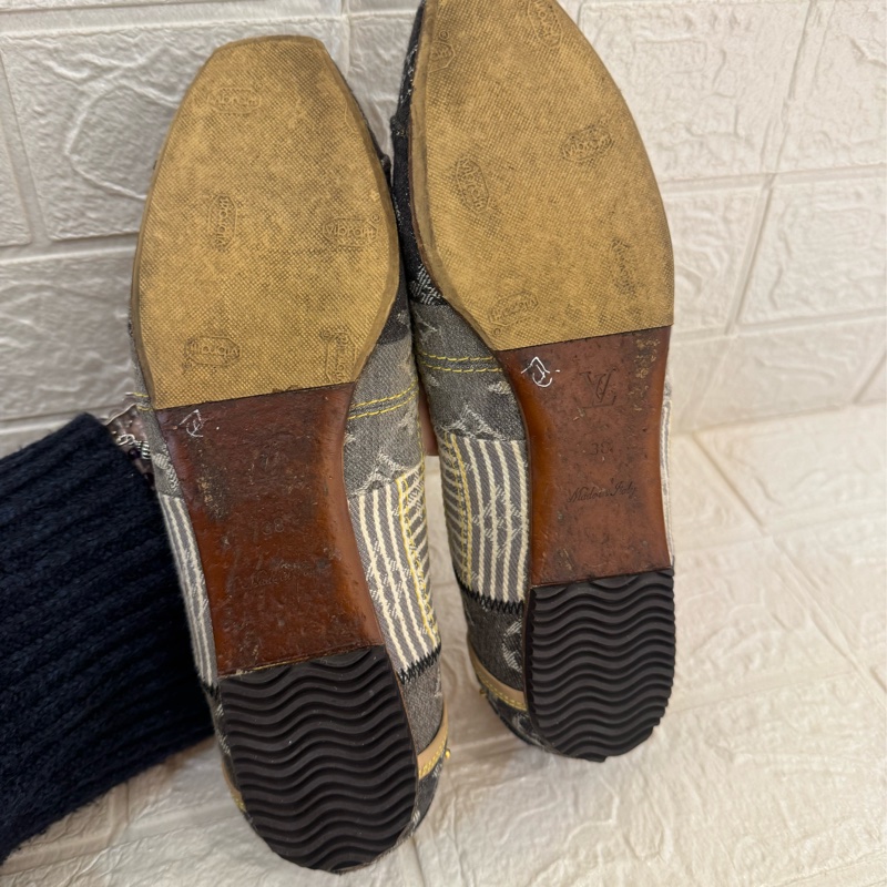 LV單寧花底娃娃鞋 38號-17