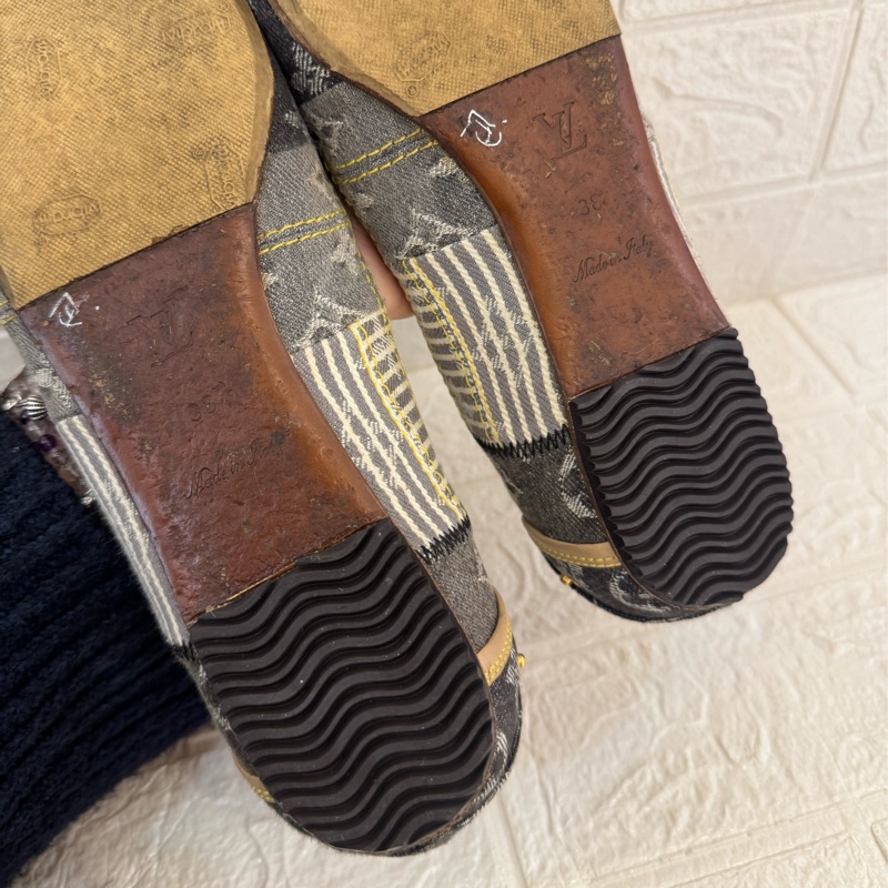 LV單寧花底娃娃鞋 38號-18