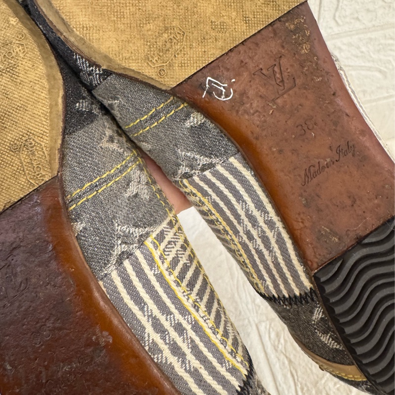 LV單寧花底娃娃鞋 38號-20