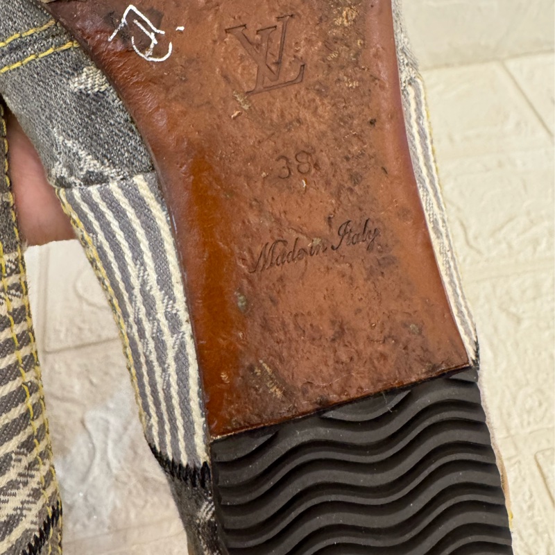 LV單寧花底娃娃鞋 38號-22