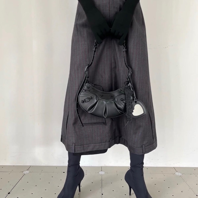 Balenciaga cagole bag ( Black )-7