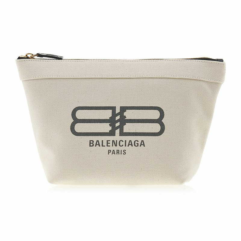 【包稅】BALENCIAGA 女士 BB Logo 手拿包 695536 2108S 9260-0