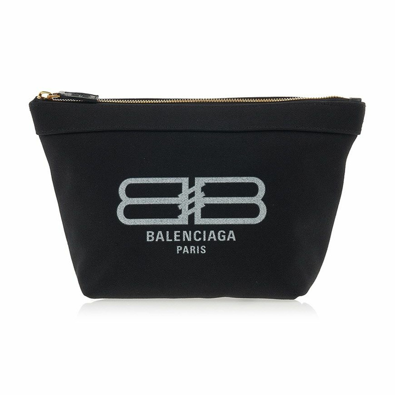 【包稅】BALENCIAGA 女士 BB Logo 手拿包 695536 2108S 1090-0