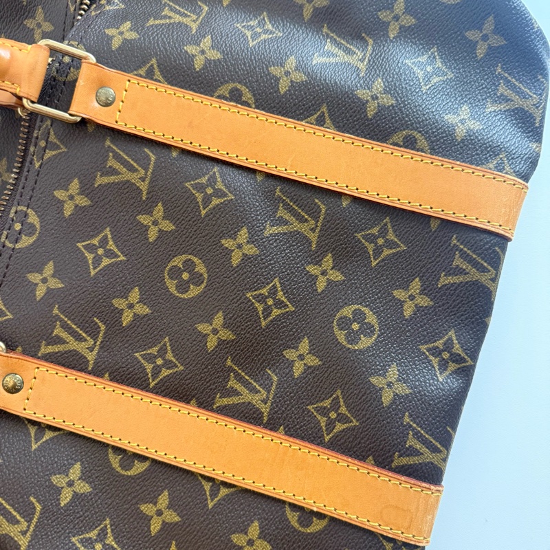 ✔️ LV Louis Vuitton 路易威登 Monogram Keepall 55 M41424手提行李袋-10