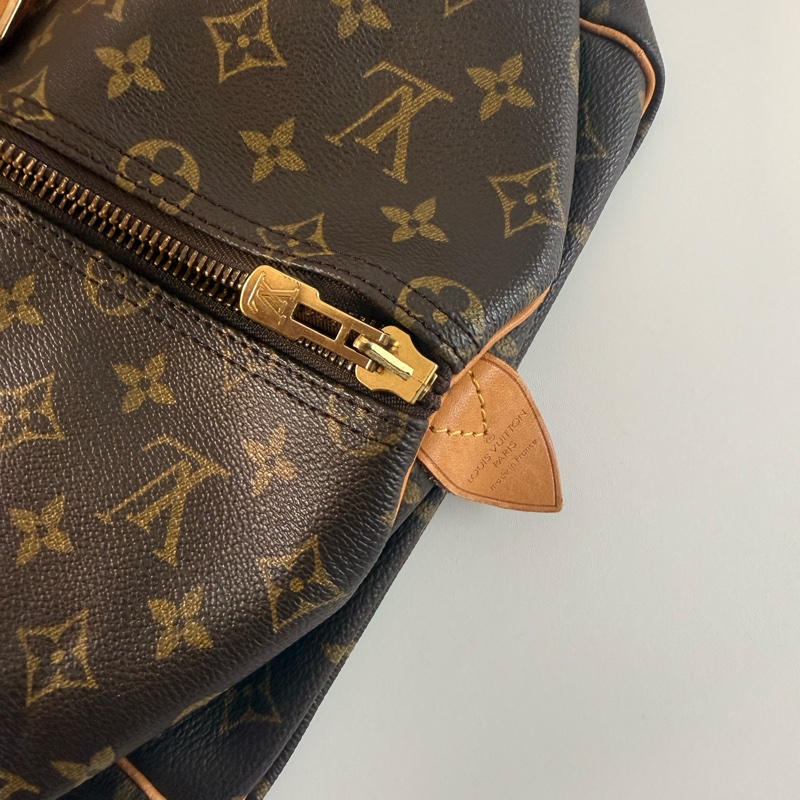 ✔️ LV Louis Vuitton 路易威登 Monogram Keepall 55 M41424手提行李袋-13