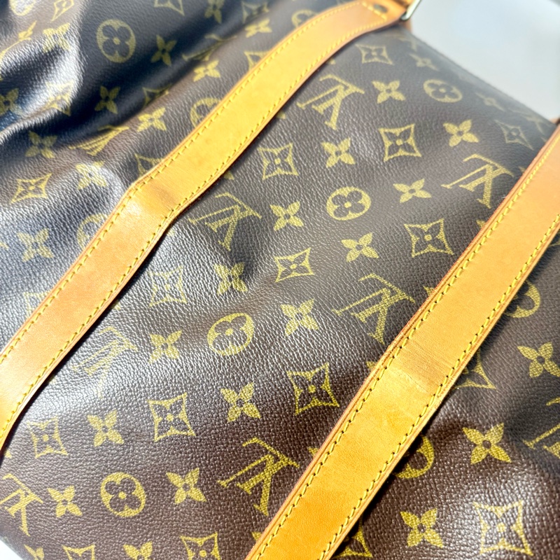 ✔️ LV Louis Vuitton 路易威登 Monogram Keepall 55 M41424手提行李袋-32
